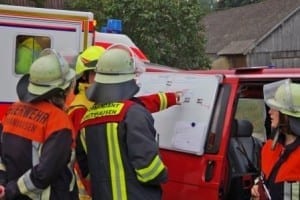 Schlimmer Brand in Ziemetshausen, bei dem fünf Menschen teils lebensbedrohlich verletzt wurden.