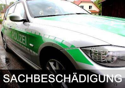 Sachbeschädigung, Bsaktuell, Polizei