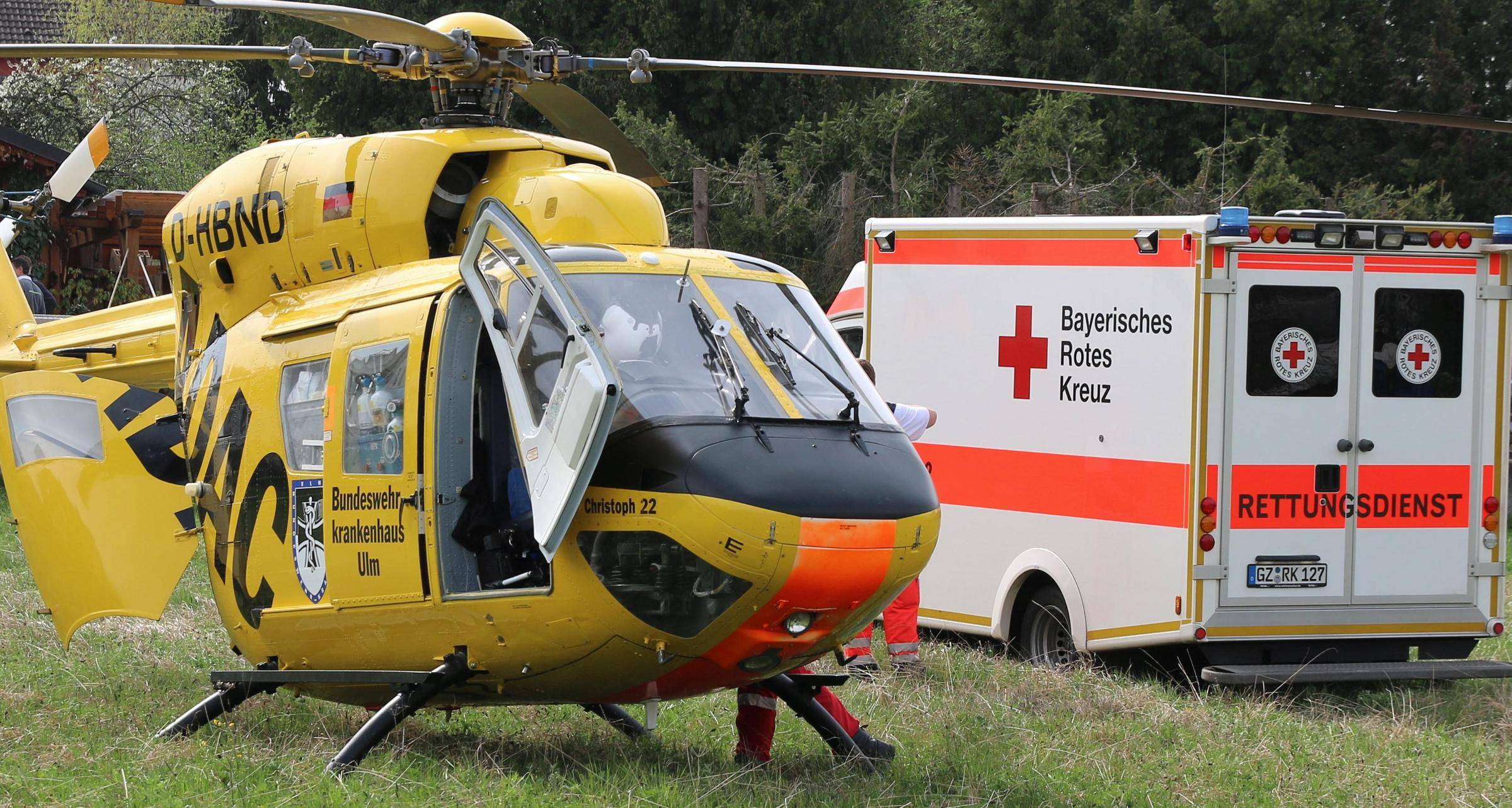 RettungshubschrauberChristoph,Rettungsdienst,Bsaktuell,bayerischschwaben