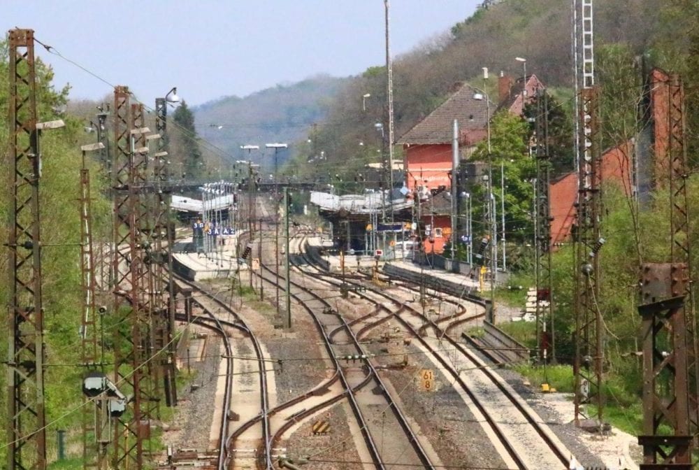 Bsaktuell, Gleise, Güznburg, Bahnhof Günzburg, Schwaben Aktuell