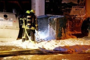 Brand Container Günzburg