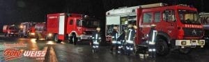 Arbeiter stürzt in Thannhausen in Kraftfuttermühle in Futtersilo