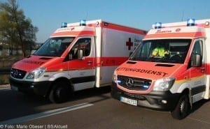 Unfall und Folgeunfall auf A8 bei Burgau am 08042017