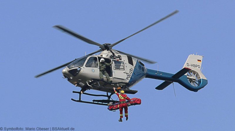 Polizeihubschrauber der Polizei Bayern