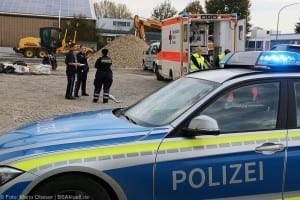 Jettingen - Arbeitsunfall mit Schwerverletztem im Kreis Günzburg