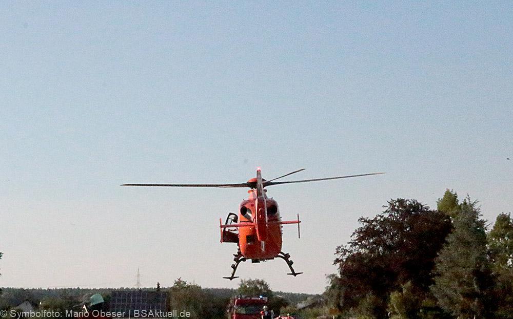 Rettungshubschrauber CH17 aus Kempten