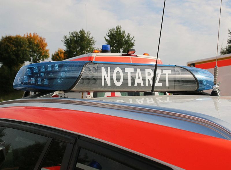 Notarzt NEF und Rettungswagen