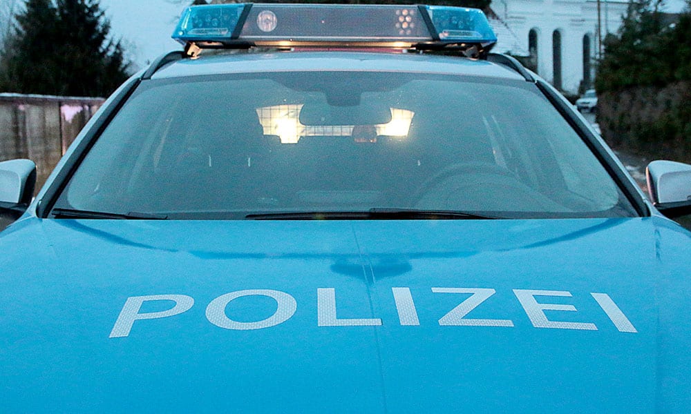 Polizeifahrzeug Einsatz