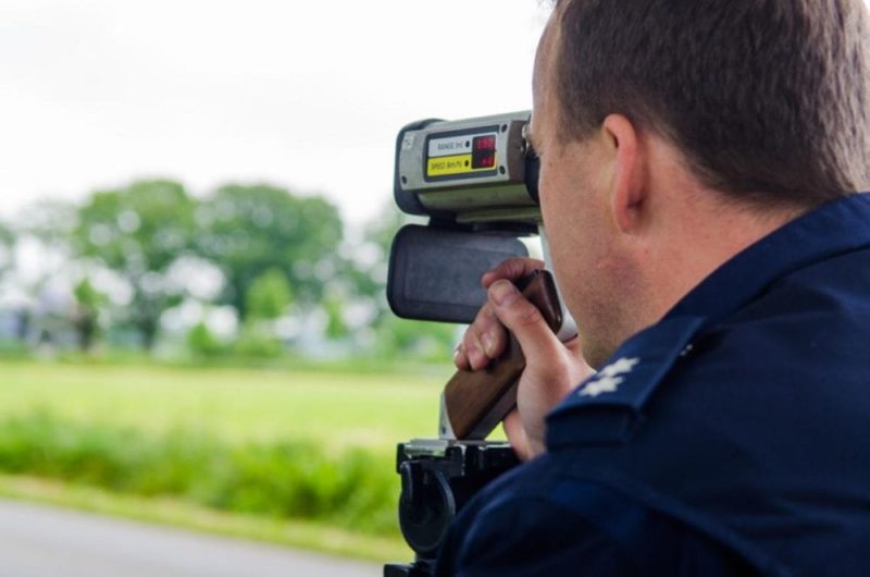 Lasermessung Geschwindigkeit