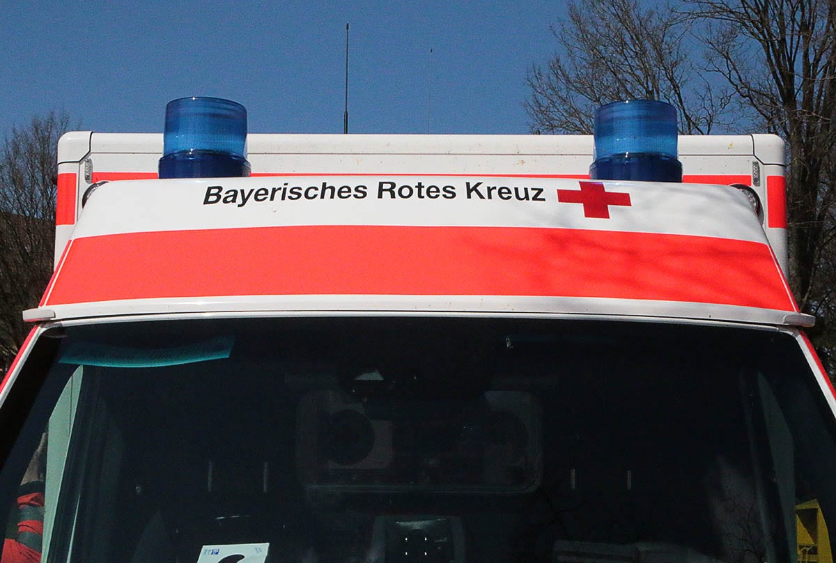 Rettungswagen Dach