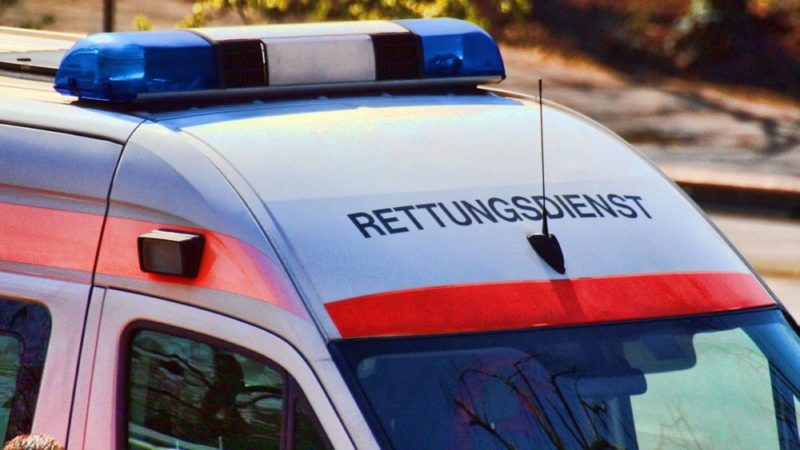 Rettungswagen im Einsatz