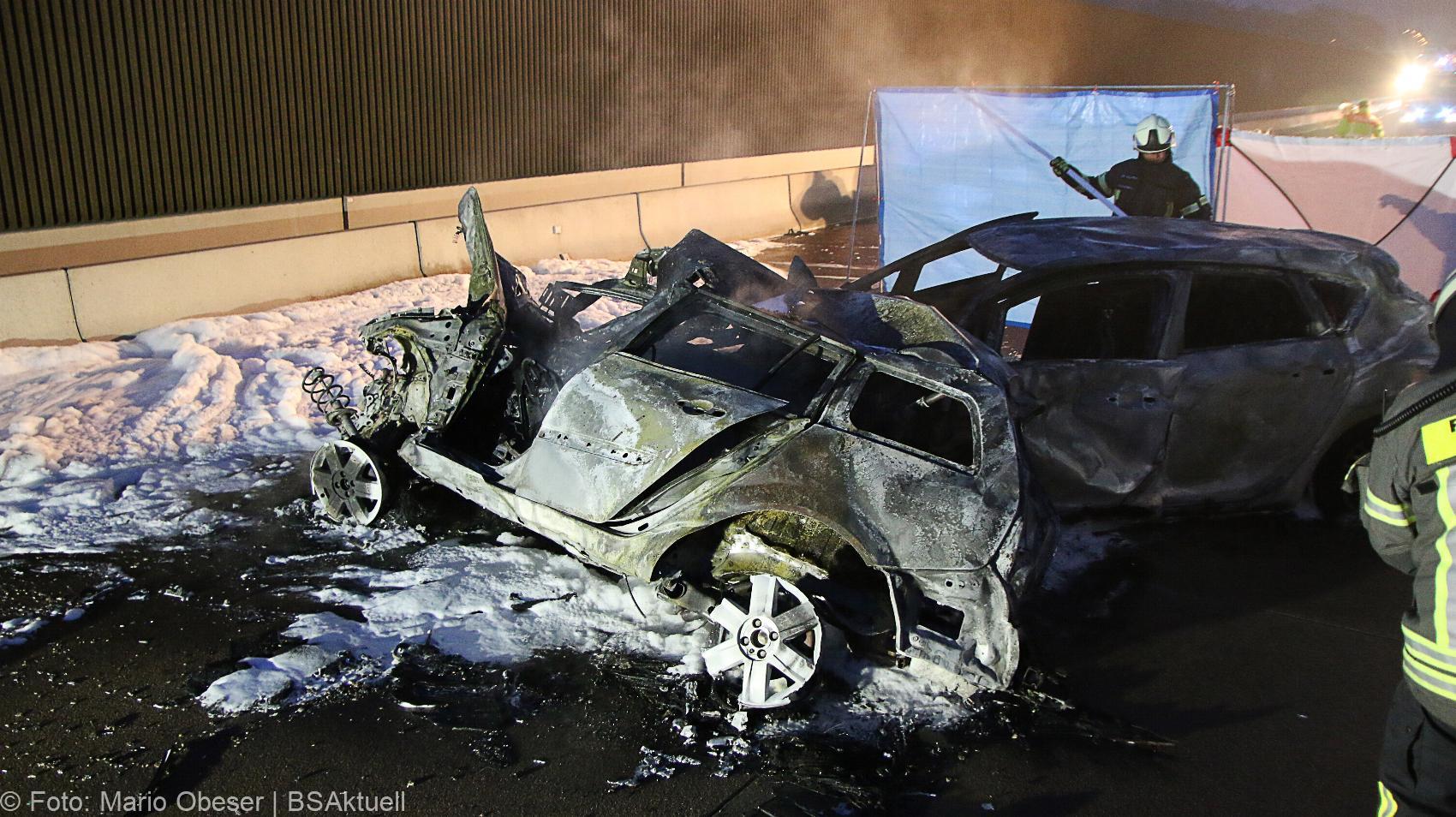 Schwerer Verkehrsunfall A8 bei Neusäß Augsburg am 06.12.2019