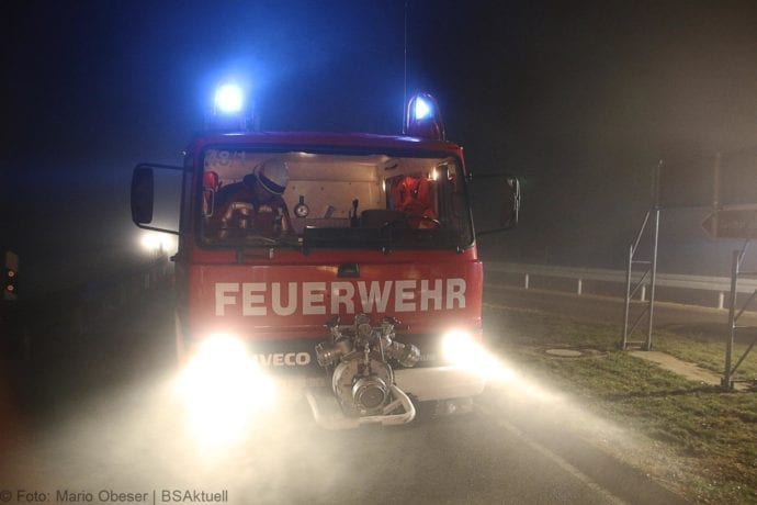 Unfall Kreisverkehr Limbach 19122019 6