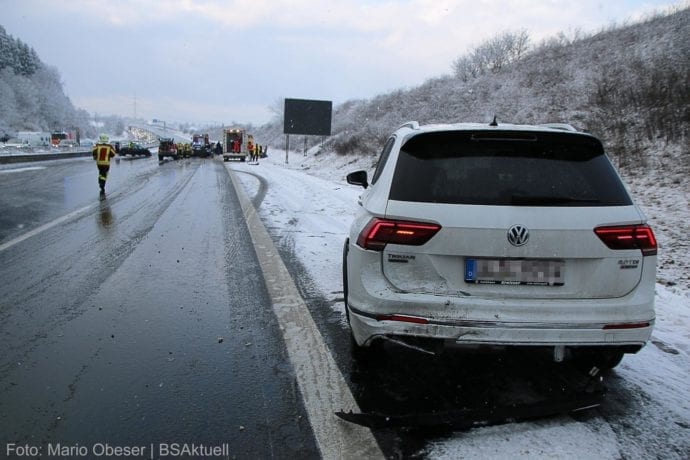 Unfall A8 Burgau – Guenzburg MAssenkarambolage 190120 6