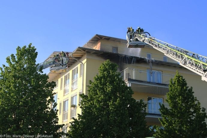 Senden Brand Balkon Seniorenwohnheim 06052020 16