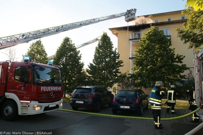 Senden Brand Balkon Seniorenwohnheim 06052020 19