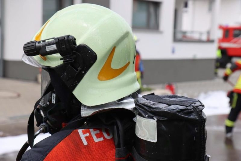 Atemschutz Feuerwehrmann