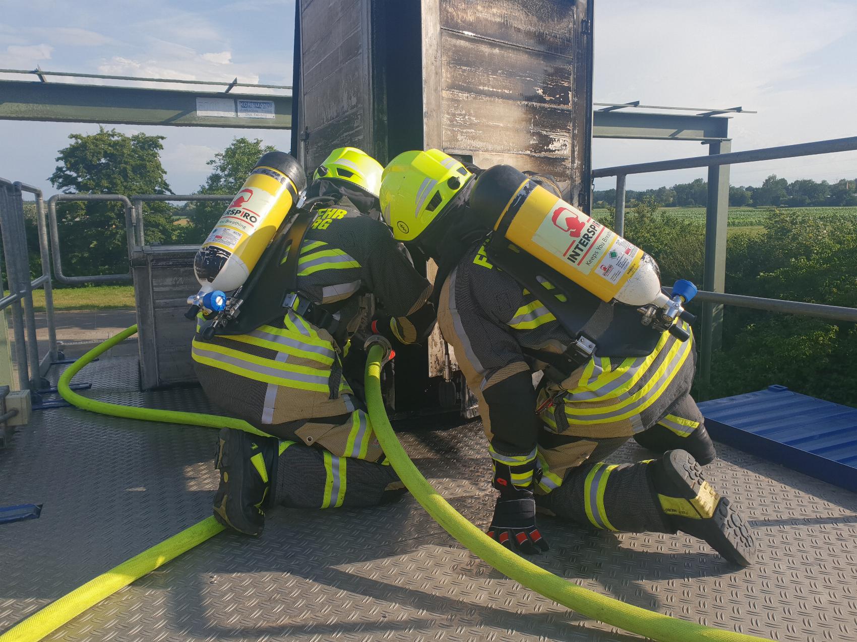 Branduebungscontainer Guenzburg Netze BW 1