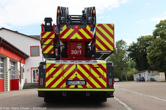 Drehleiter Feuerwehr Leipheim DLAK 2020 9