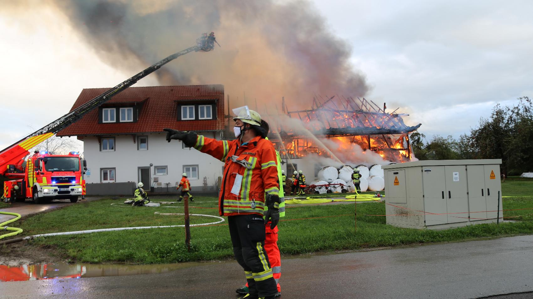 Brand in Opfenbach fordert 500000 Euro Schaden
