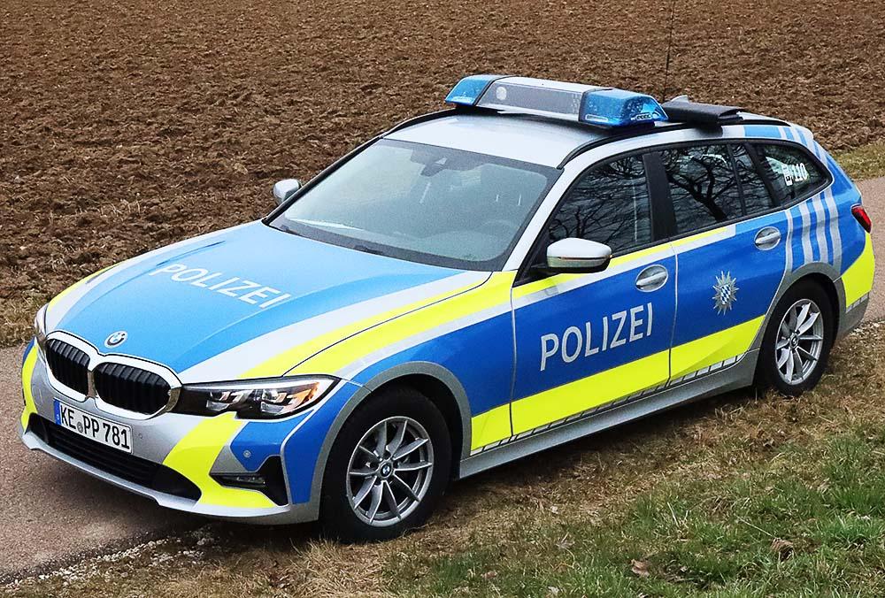 Polizeifahrzeug Kempten