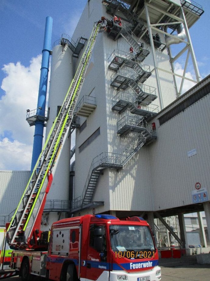 Hoehenretter Berufsfeuerwehr Augsburg