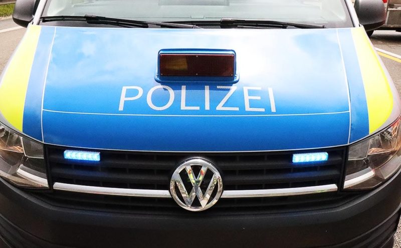 Ein Polizeibus