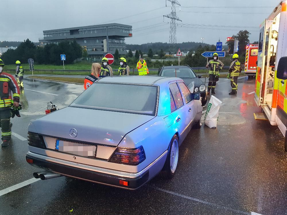 Unfall B16 A8 30.08.2021