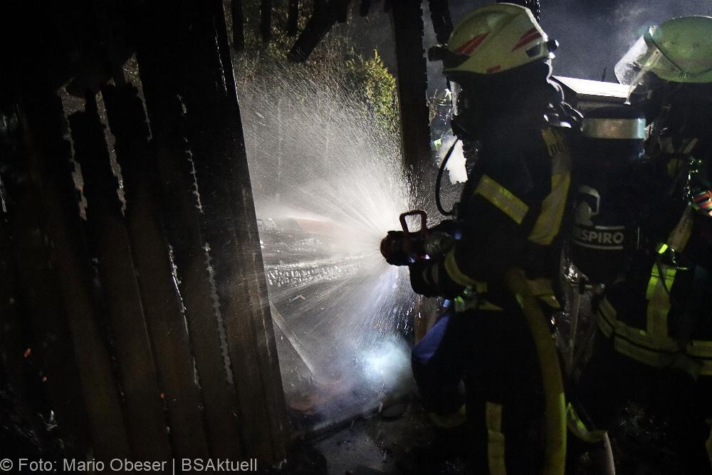 Brand Dürrlauingen Brand Bienenhaus 09.09.2021