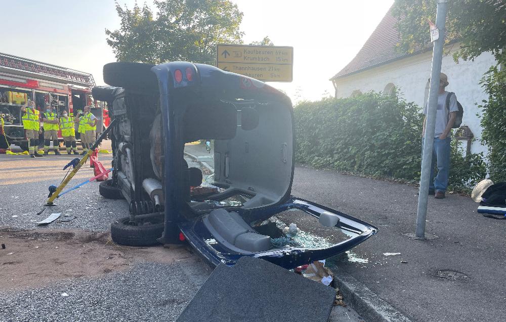 Unfall Ichenhausen am 09.09.2021