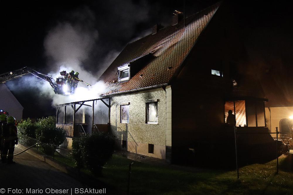 Brand Einfamilienhaus Burgau