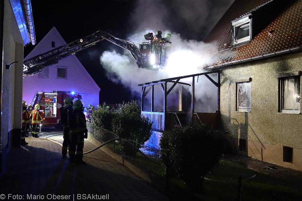 Brand Einfamilienhaus Burgau
