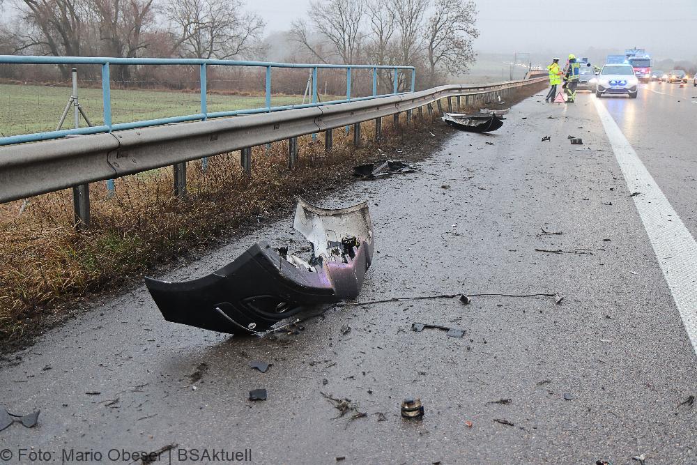 Unfall A8 Guenzburg-Leipheim 26122021