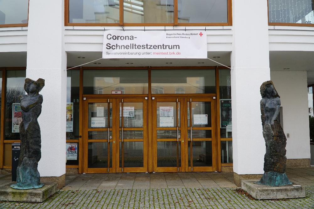 Schnelltestzentrum BRK Forum Günzburg