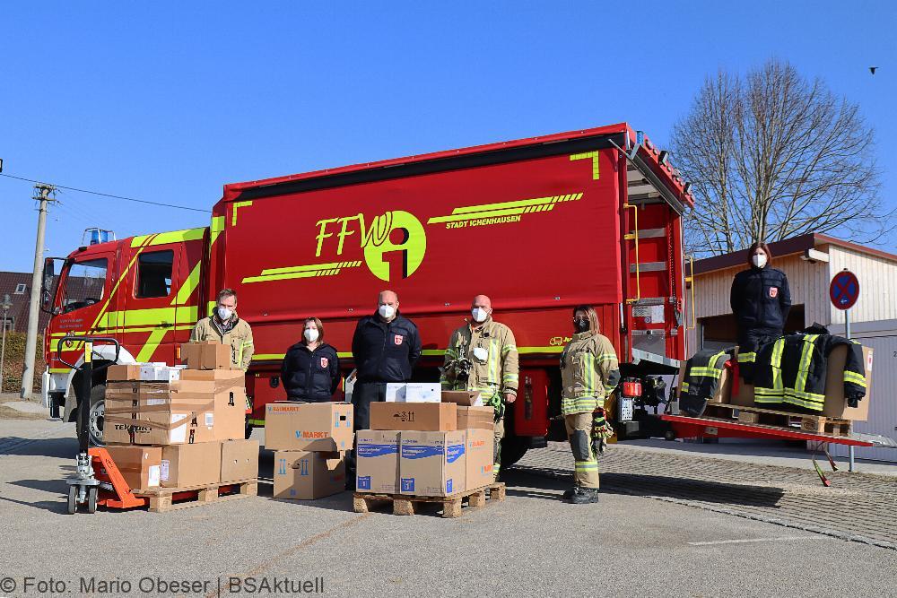 Feuerwehr Ichenhausen Ukraine Hilfe 09032022