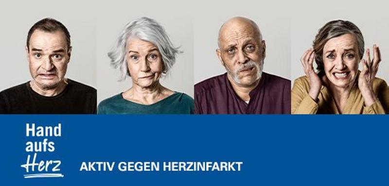 Hand aufs Herz Kampagne Gesundheitsregion plus