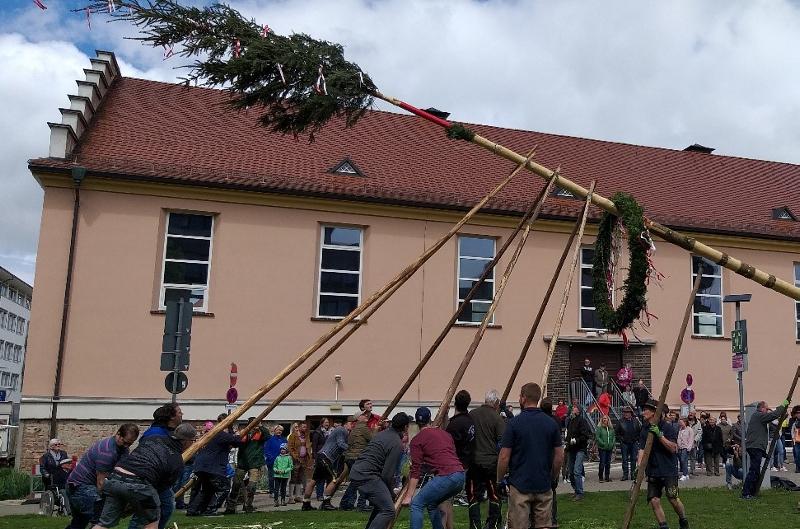 Maiubaumstellen Günzbuurg