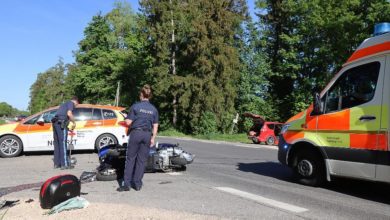 Unfall B16 Günzburg-Gundelfingen 15052022