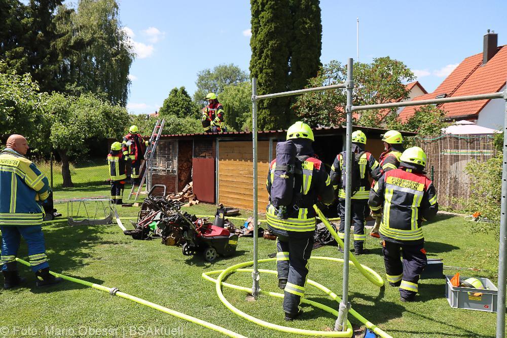Brand Offingen Gartenhütte 11062022