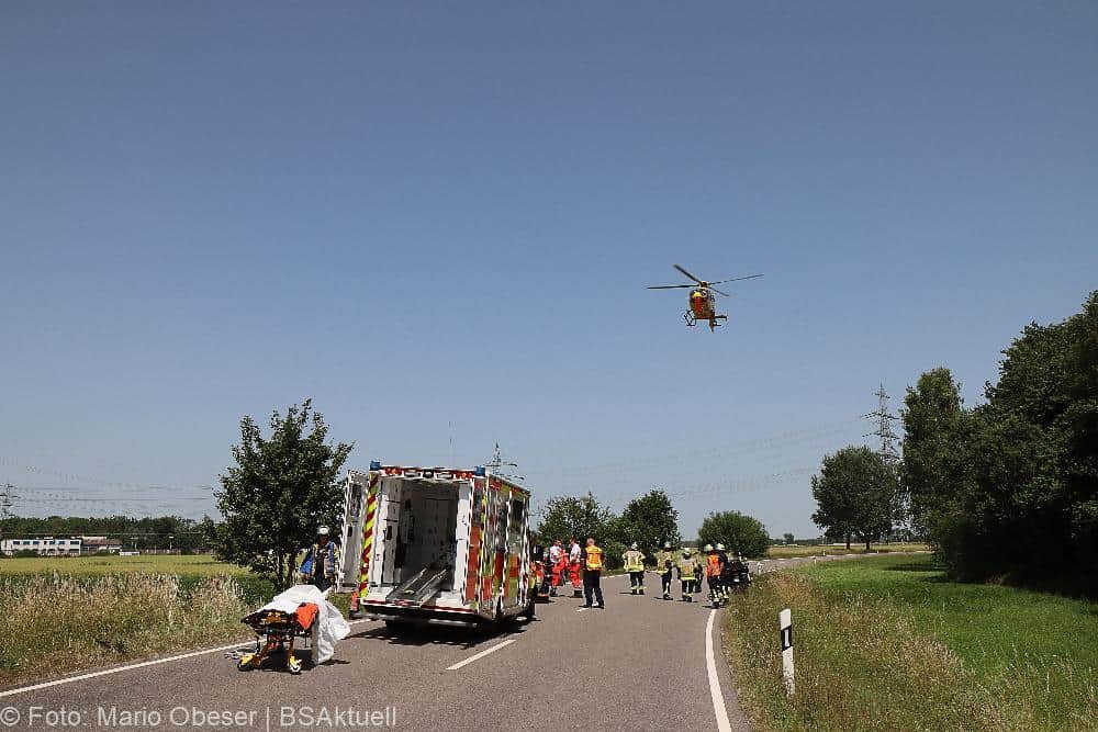 Gundremmingen ST2025 Unfall Motorrad Pkw