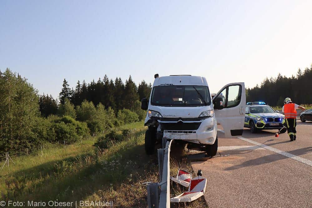 Unfal A8 Camper Unfall Zusmarshausen 19062022