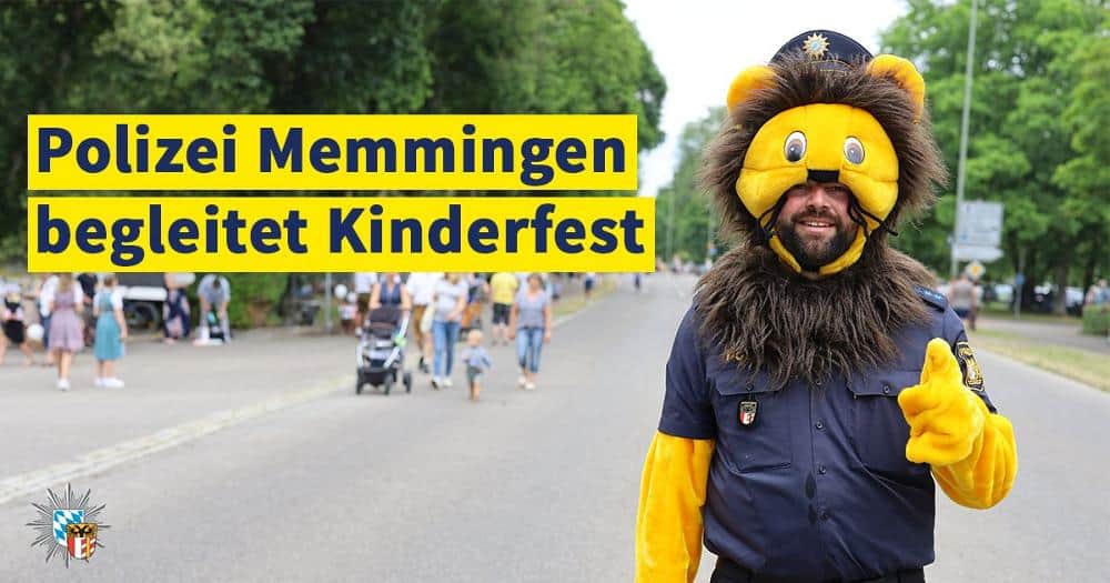 kinderfest memmingen Polizei