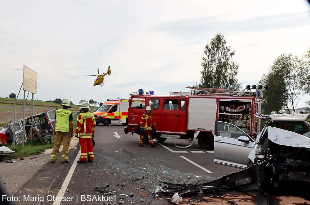 Unfall Ziemetshausen B300 06092022