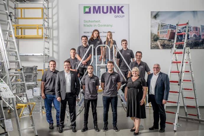 Auszubildende 2022 Munk Group