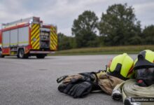 KI-generiertes Symbolfoto zu Verkehrsunfall bei A7 bei Dietmannsried