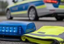 KI-generiertes Symbolfoto zu Verkehrsunfall bei A8 bei Günzburg
