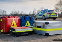 KI-generiertes Symbolfoto zu Polizeieinsatz bei Memmingen