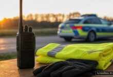 KI-generiertes Symbolfoto zu Verkehrsunfall bei A7 zwischen Bad Grönenbach und Illertissen