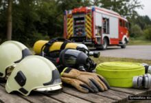 KI-generiertes Symbolfoto zu Brand bei Geislingen an der Steige