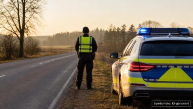 KI-generiertes Symbolfoto zu Trunkenheitsfahrt bei Ulm